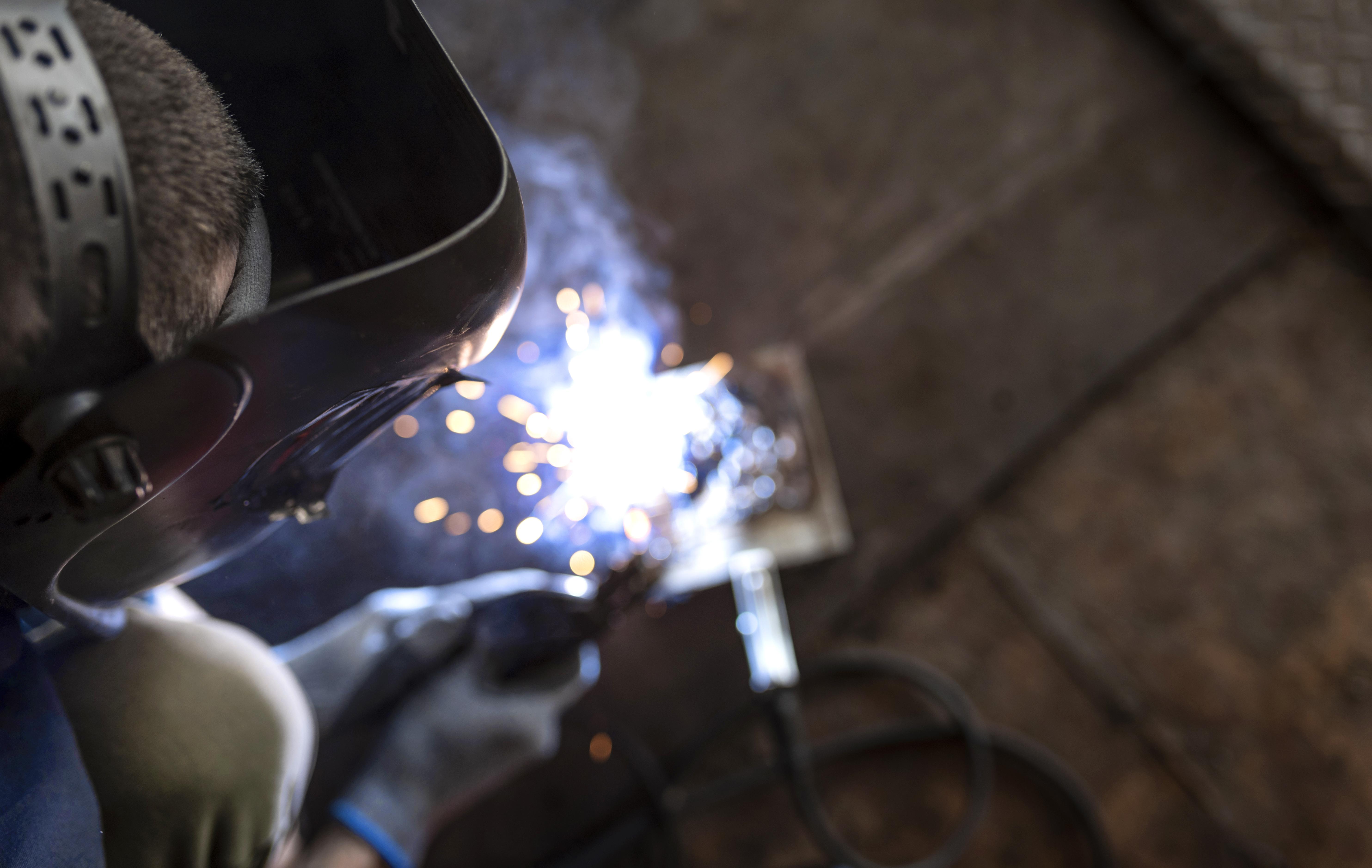 soldadura en trabajos verticales industriales