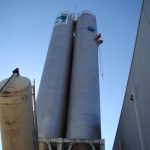 mantenimiento de silos con líquidos